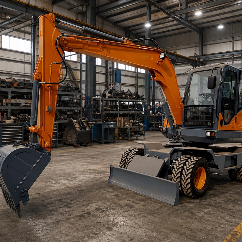 W85 WHEEL EXCAVATOR - Image 4